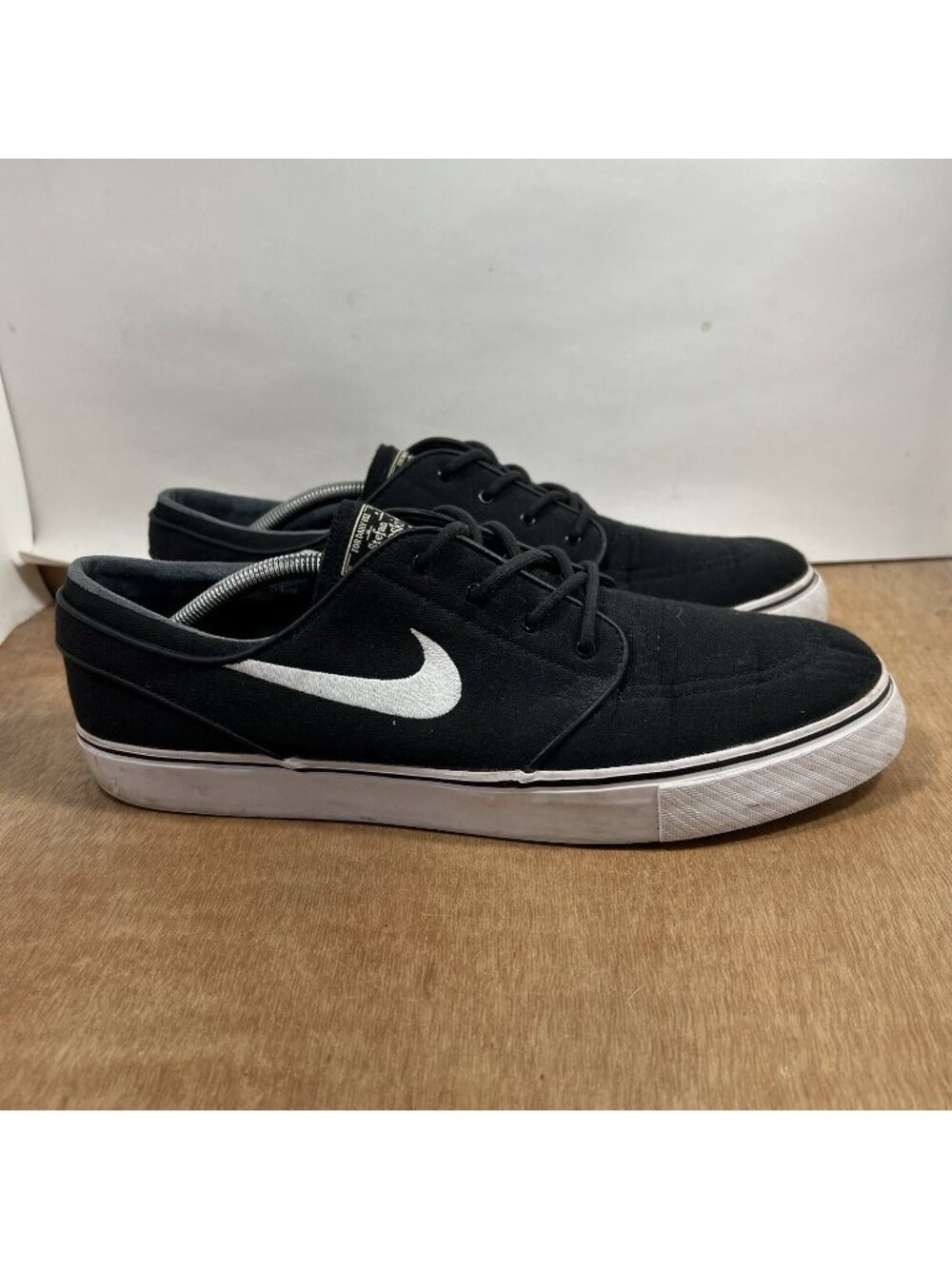 Nike SB Zoom Air Stefan Janoski 615957-028 Black Low Top Skate Shoes Men Size 13